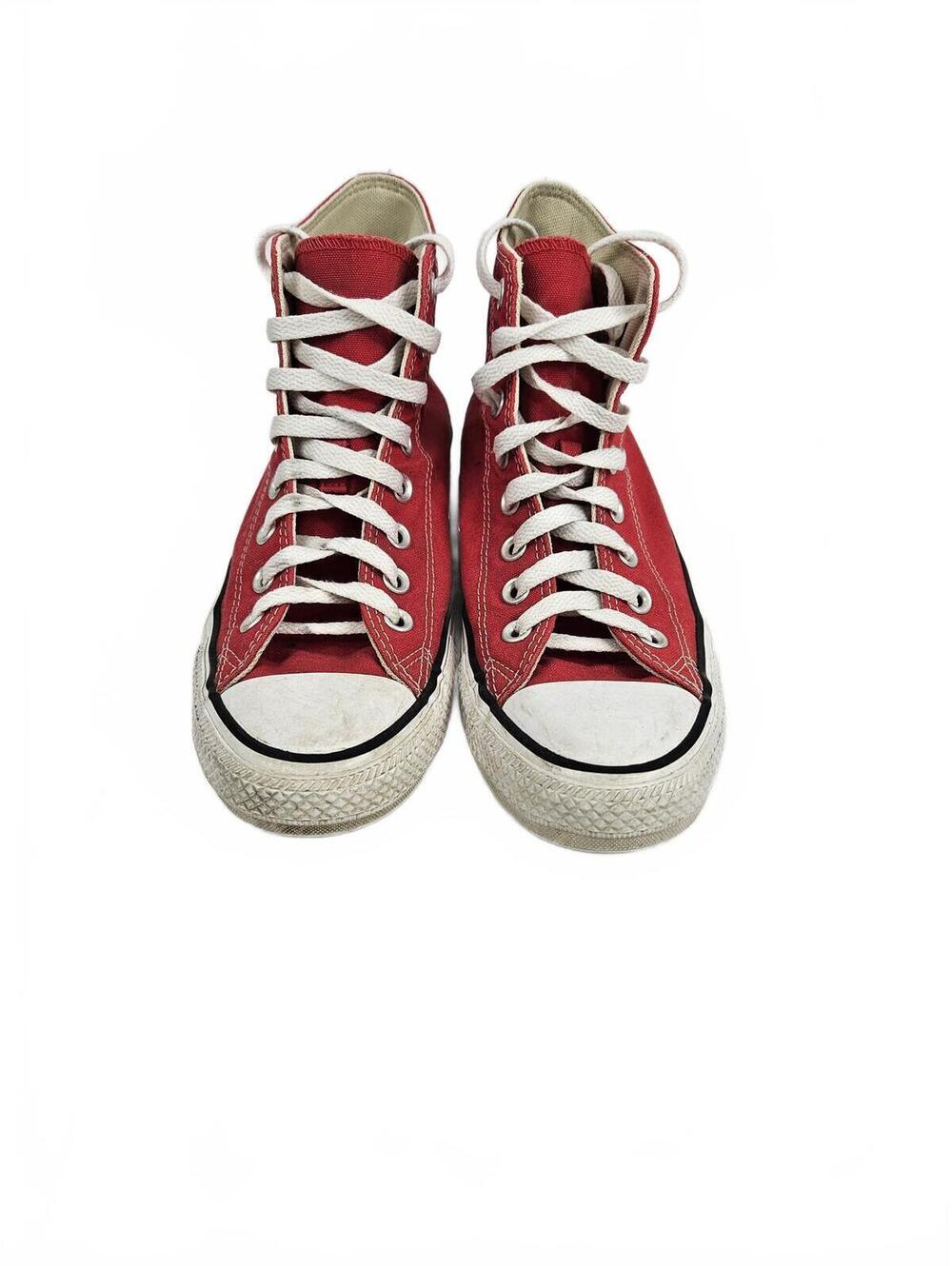 Chuck Taylor Converse All Star Red High Top Sneakers Men's 7 Women's 9